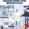 Heavy Duty Slide Latch Thicken Door Locking Kit Essential Garage Door Locks  Home Security
