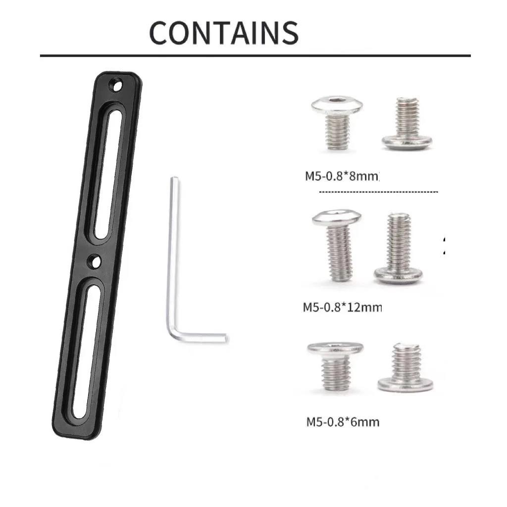 Cycling Bottle Holder Adapter Road Mountian Bike Bottle Cage Adjuster Bicycle Alt Position Cage Mount Bicycle Bottle Cage Hole 6