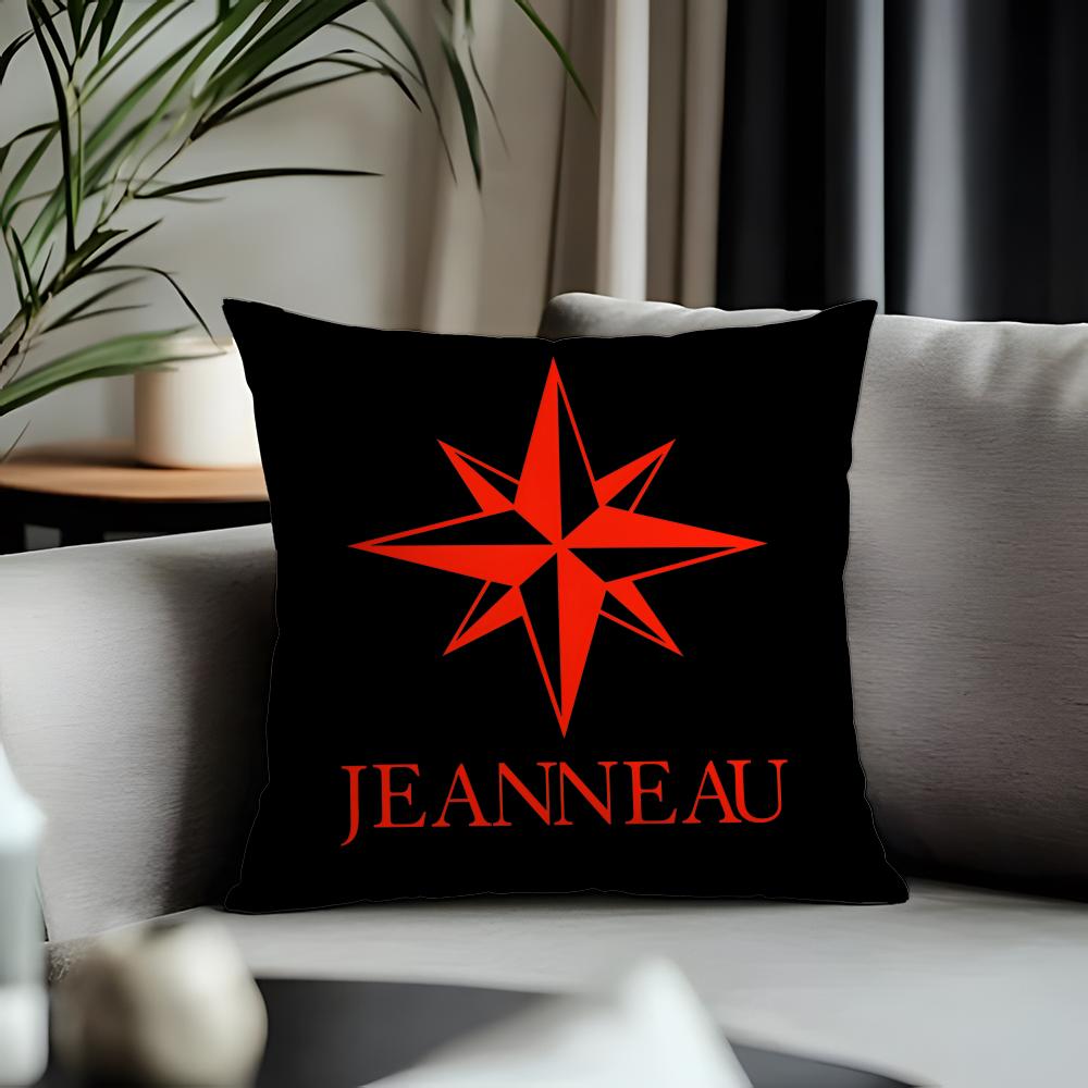 Fashion Jjeanneauful Cushion Cover Antidustmite Pillowcase Invisible Zipper Silky Short Plush Sofa Cushion Cover