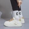 Popular High-value Casual Board Shoes 2025 Autumn New Wear-resistant Versatile Little White Shoes Platform Bread Sports Women's Shoes