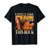 Футболка Marcus The Worm Meme I Don't Like This Rock Meme brainrot Для Мужчин Женщин 100% Хлопок Футболки С Коротким Рукавом 1027-2