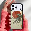 Японская гравюра укиё-э Пантера Тигр Чехол для телефона для iPhone 17 16 15 14 13 Pro Max Задняя крышка для 12 11 Pro Coque