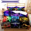 Ronaldo's Cr7 Legend Motion Bedding Set, Breathable Duvet Cover with Pillowcases, Soft Bed Linen for Bedroom Home Decoration, Perfect Festival Birthda