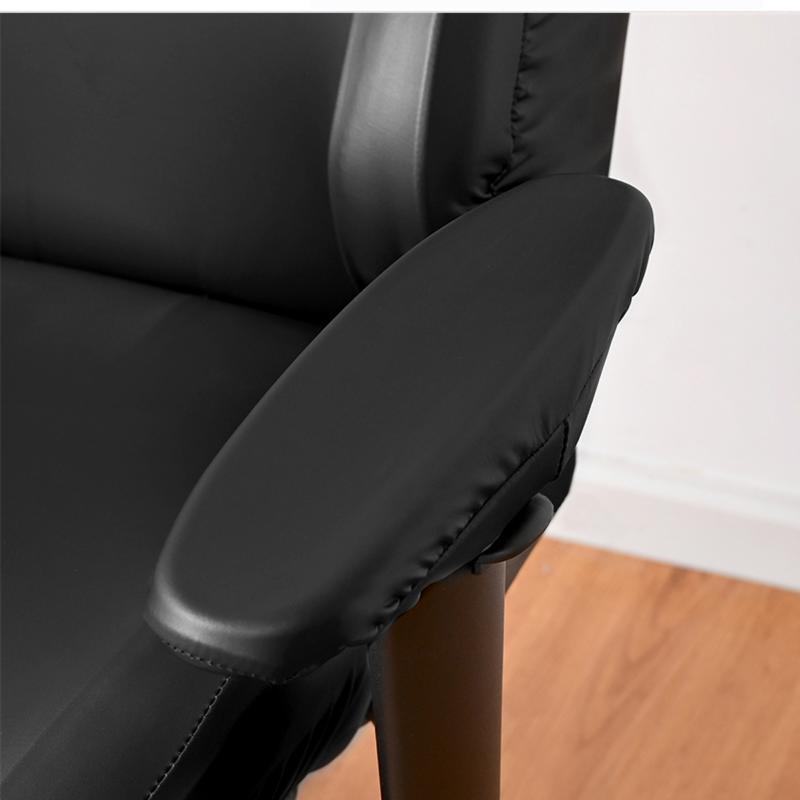 Waterproof PU Leather Slip Covers Game Chair Cover Office Elastic Chair Monochrome Armchair Cover Computer Chair Learning Game Room