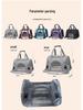 Foldable Breathable Pet Carrier: Large Capacity, Portable Bag for Small Cats - Ideal for Outdoor and Car Travel