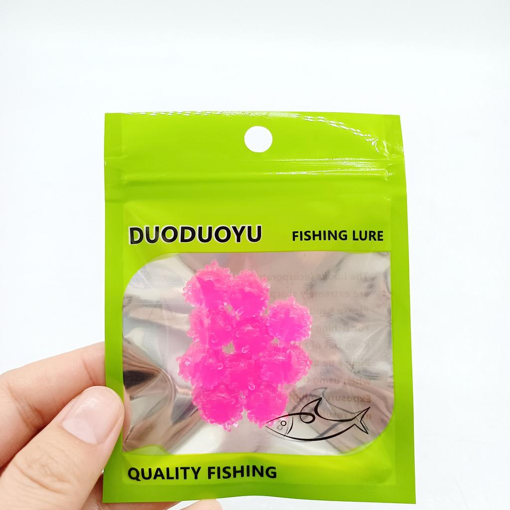 DUODUOYU 10 ШТ. Плавающие Шарики Бойлы 0,6 г / 15 мм Кукурузный Аромат Мягкая Приманка Приманка для Белого Амура Силиконовый Пластик Искусственная Рыболовная Приманка