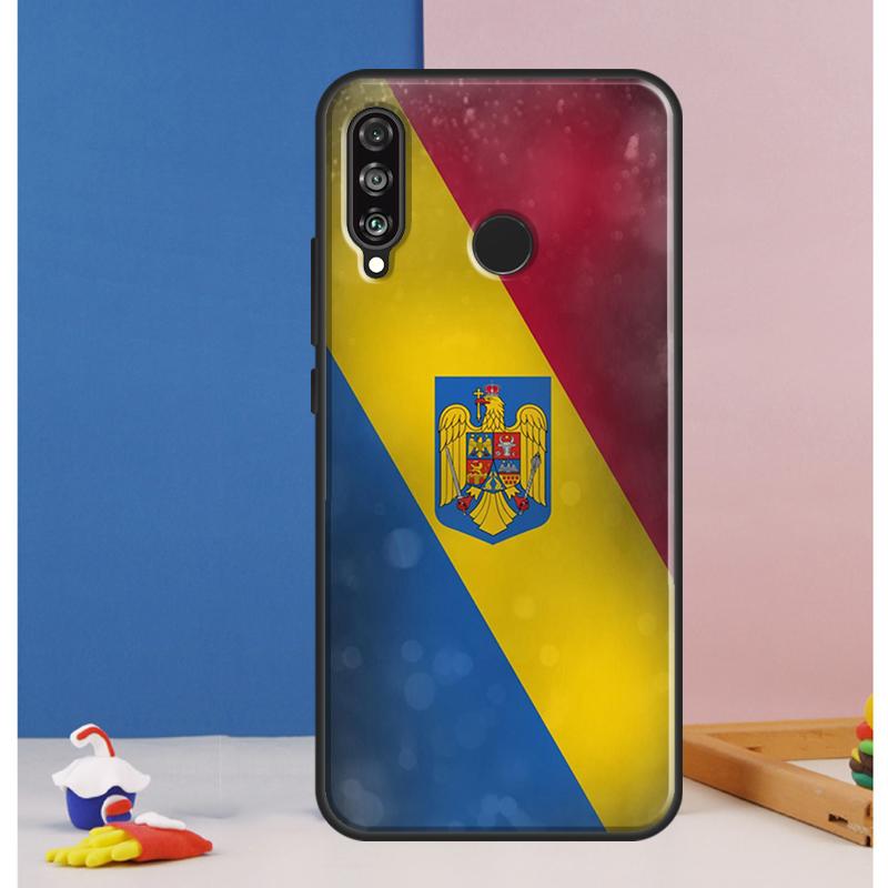 Romania Flag For Huawei Nova 12i 10 9 SE 5T 12s 11i Y91 Y90 Y60 Y70 Y72 Y61 P20 P30 P40 Lite P60 Pro Case