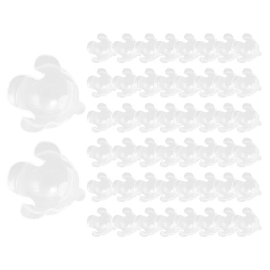 50 шт. подставка для шоколадных цветов, поднос, коробки, контейнеры для конфет, для букета, регулируемый держатель для шоколада, пластиковые подставки для цветов