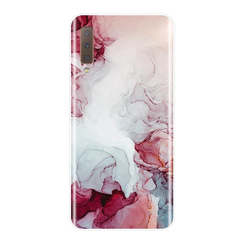 Чехол для телефона Samsung Galaxy A3 A5 A7 2016 2017, Мягкая силиконовая задняя крышка с мраморным рисунком для Samsung Galaxy A6 A8 Plus 2018 A5 A7