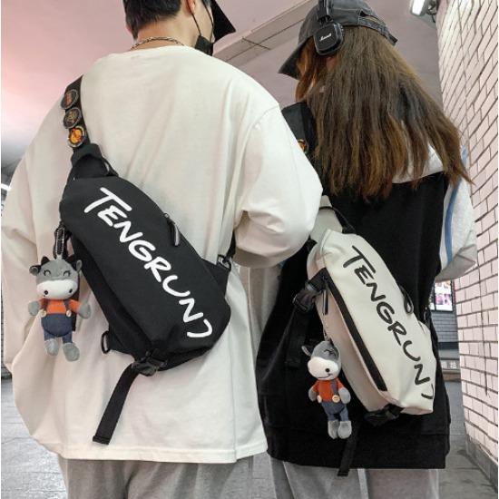 Men'S Bags Fashion Messenger Bags Boys Backpacks Niche Sports And Leisure Bags Women'S Shoulder Bags Personalized Japanese Breast Bags
