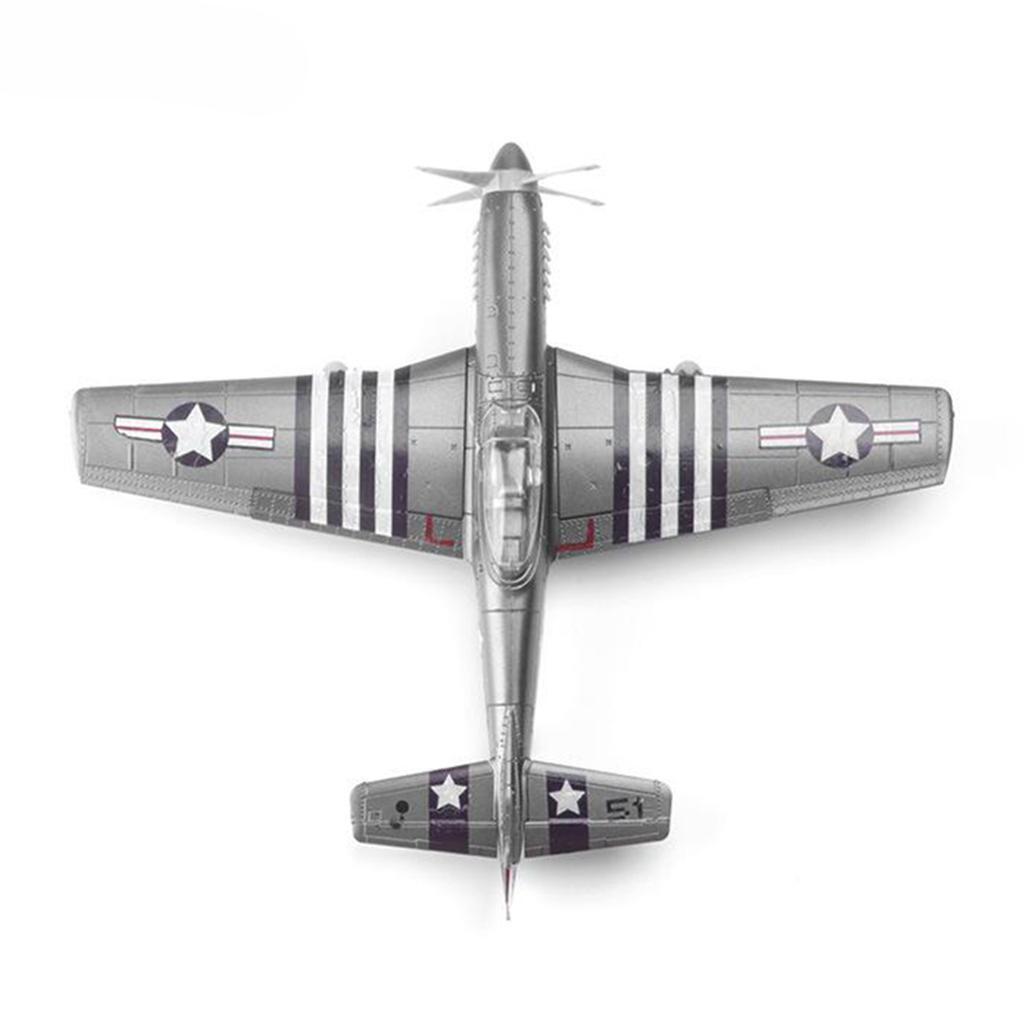 Оригинальный сборный модельный комплект самолета P-51 времен Второй мировой войны, масштаб 1:48, для коллекционеров, 4D пластик
