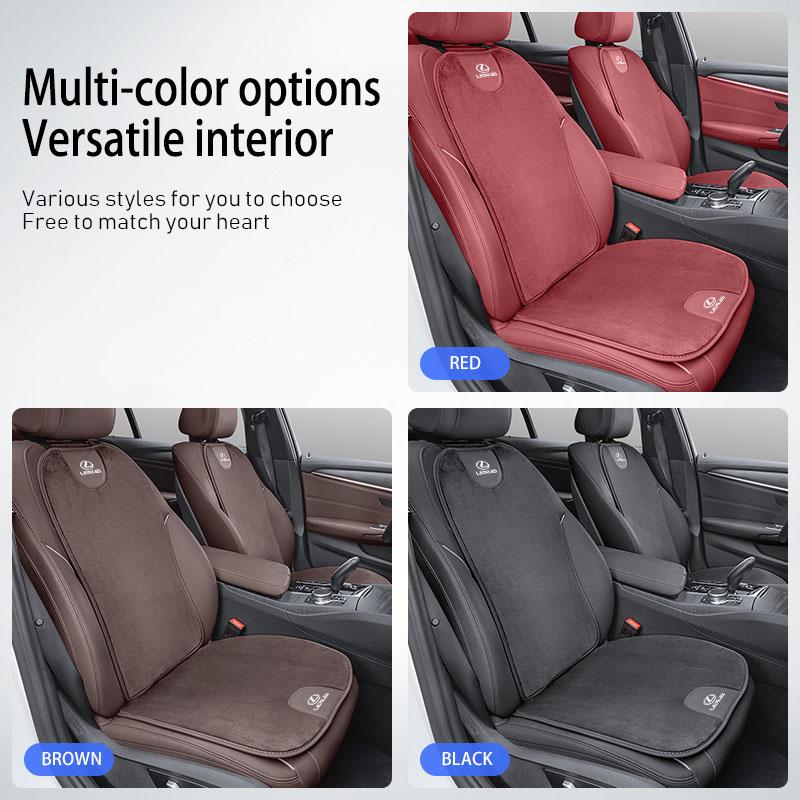 Lexus Car Plush Seat Cushion Seat Covers Backrest Mat Warmth For Lexus F SPORT ES RX NX LS UX LM LX GX LC RZ CT GS RC HS SC LBXRB7