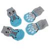 4Pcs/set New Pet Supplies Candy Color Anti-Slip Knitted Socks Puppy Boots Dog Shoes