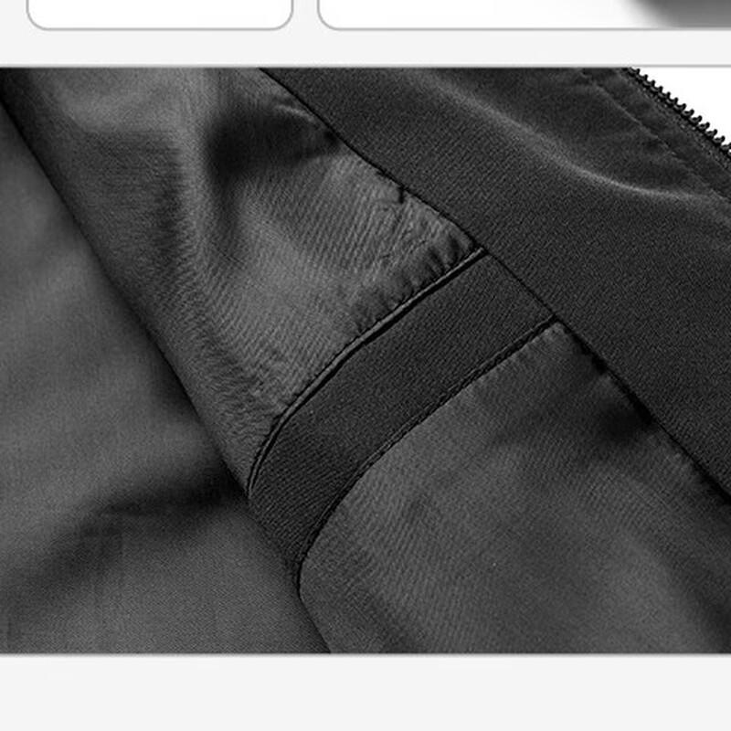JEEP SPIRIT Men's Casual Baseball Collar Jacket