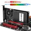 Адаптерная карта PCIe 5.0 X4 на U.3 NVMe SSD с вентилятором