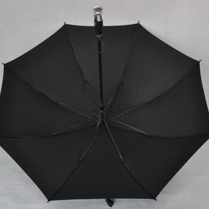 30 Inch Striped Automatic Golf Umbrella Enlarged Rainproof Windproof Reinforced Straight Long Handle Business Gift Golf Umbrella