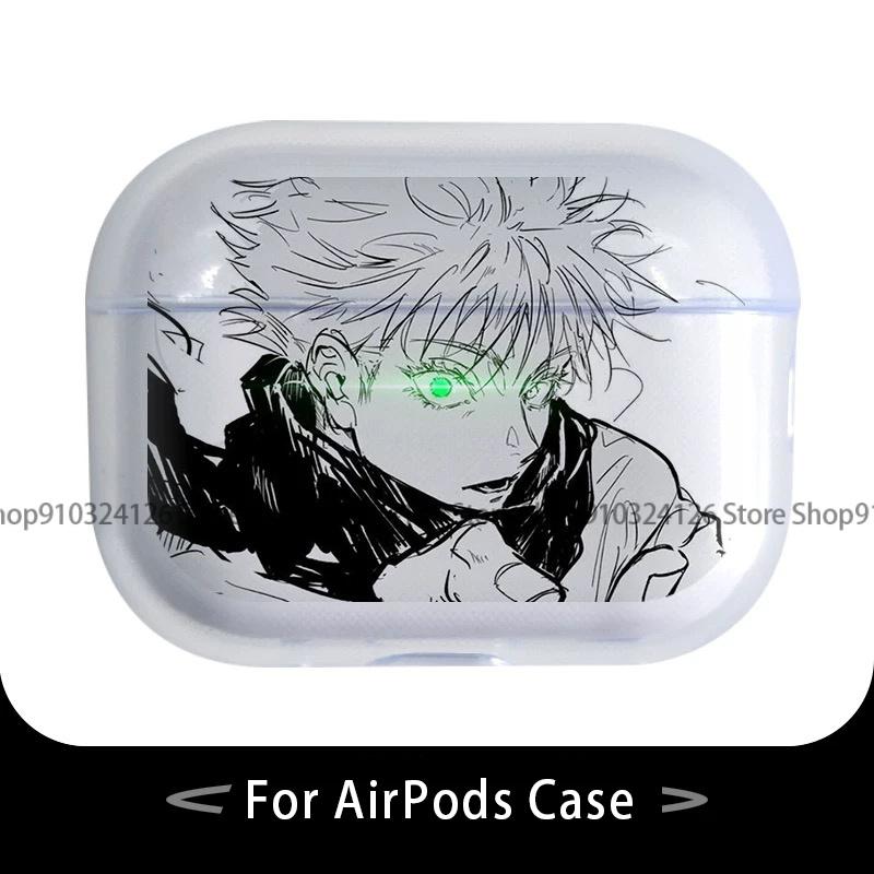 НОВЫЙ чехол для наушников Anime Jujutsu Kaisen Годжо Сатору Для AirPods 4 3 1 2 Поколения Защитный чехол для наушников Для AirPods Pro3, ,Чехол Pro