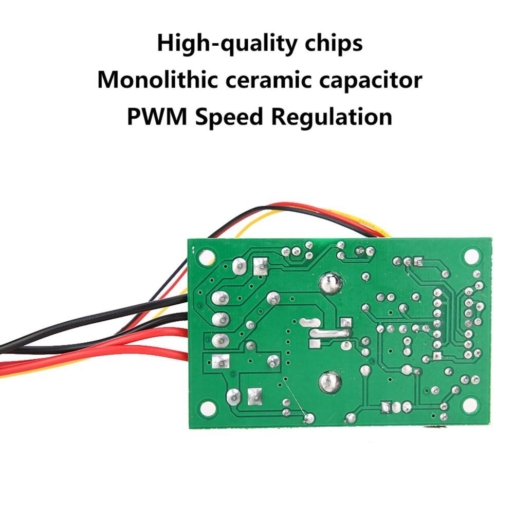 5V-30V DC Input PWM Motor Controller Reversing Switch Variable Speed Controller  For RV