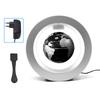 Floating Globe 4 Inch Magnetic Levitation Rotating World Map with LED Base for Children Home Desk Decoration