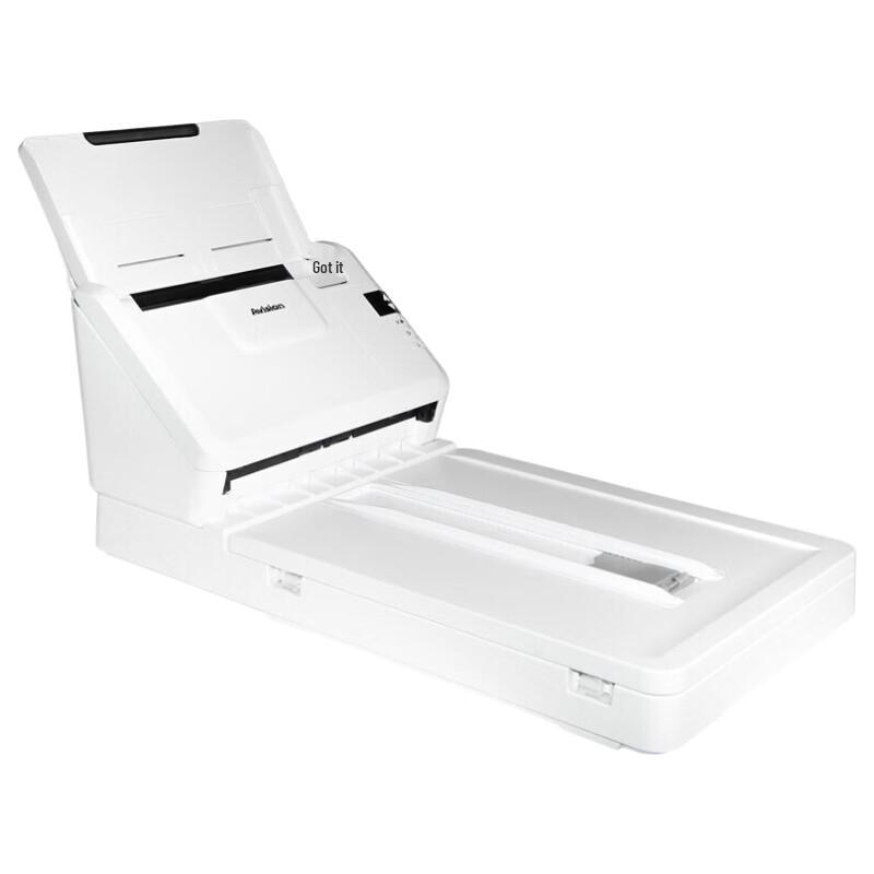 Avision AVF343F Dual-Platform A4 Flatbed & Sheet-fed Scanner CN plug (adapter included)