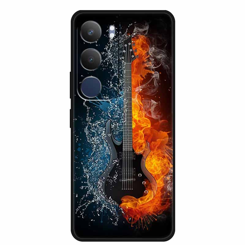 Чехол для Vivo Y19s 4G Y 19s 6.68" Мягкий силиконовый ТПУ чехол для телефона для Vivo Y19s Pro 4G Мультяшное животное Ударопрочный чехол Y19 s Pro 4G
