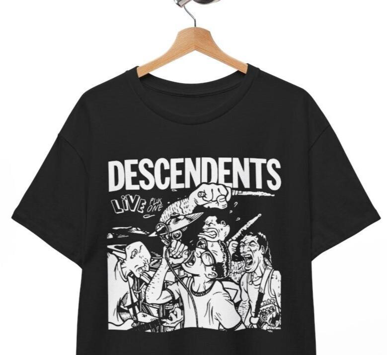 Футболка Descendents Tour, Футболка группы, Рок-музыка, Рок-н-ролл, Унисекс футболка