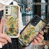 Phone case: 2D flat, suitable for Samsung Galaxy A34 A35 M05 M06 S20 S22 S21 FE Plus 5G protective case, little green frog in the forest rain, perfect