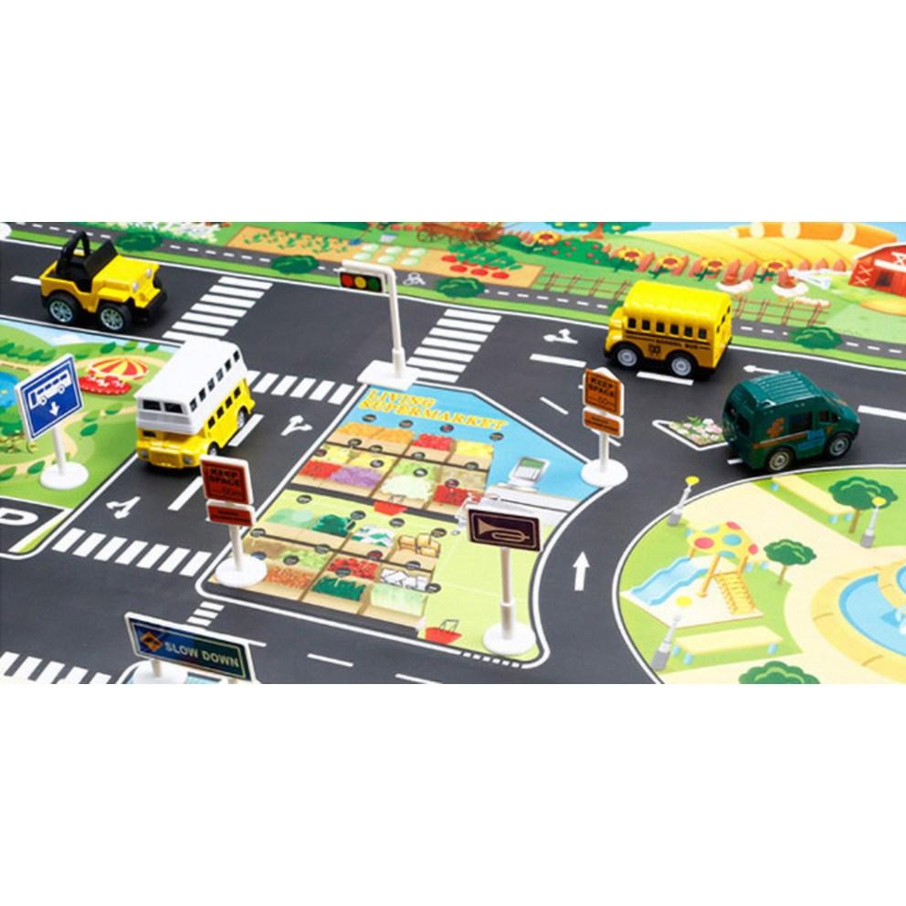 Редкий игровой коврик для игры с машинками в Деревне Корпорации (1шт)
