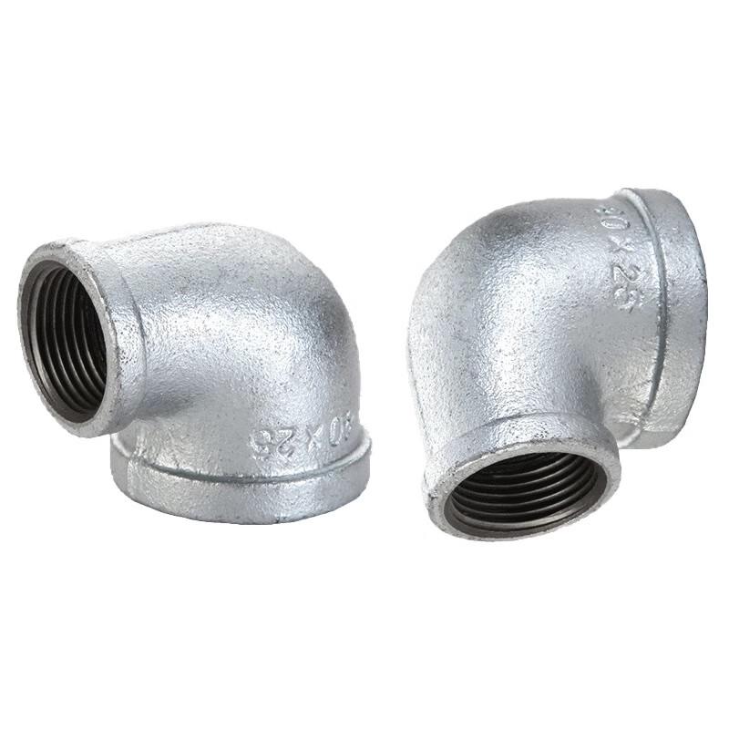 Galvanized Internal Thread Reducing 90 Degree Elbow