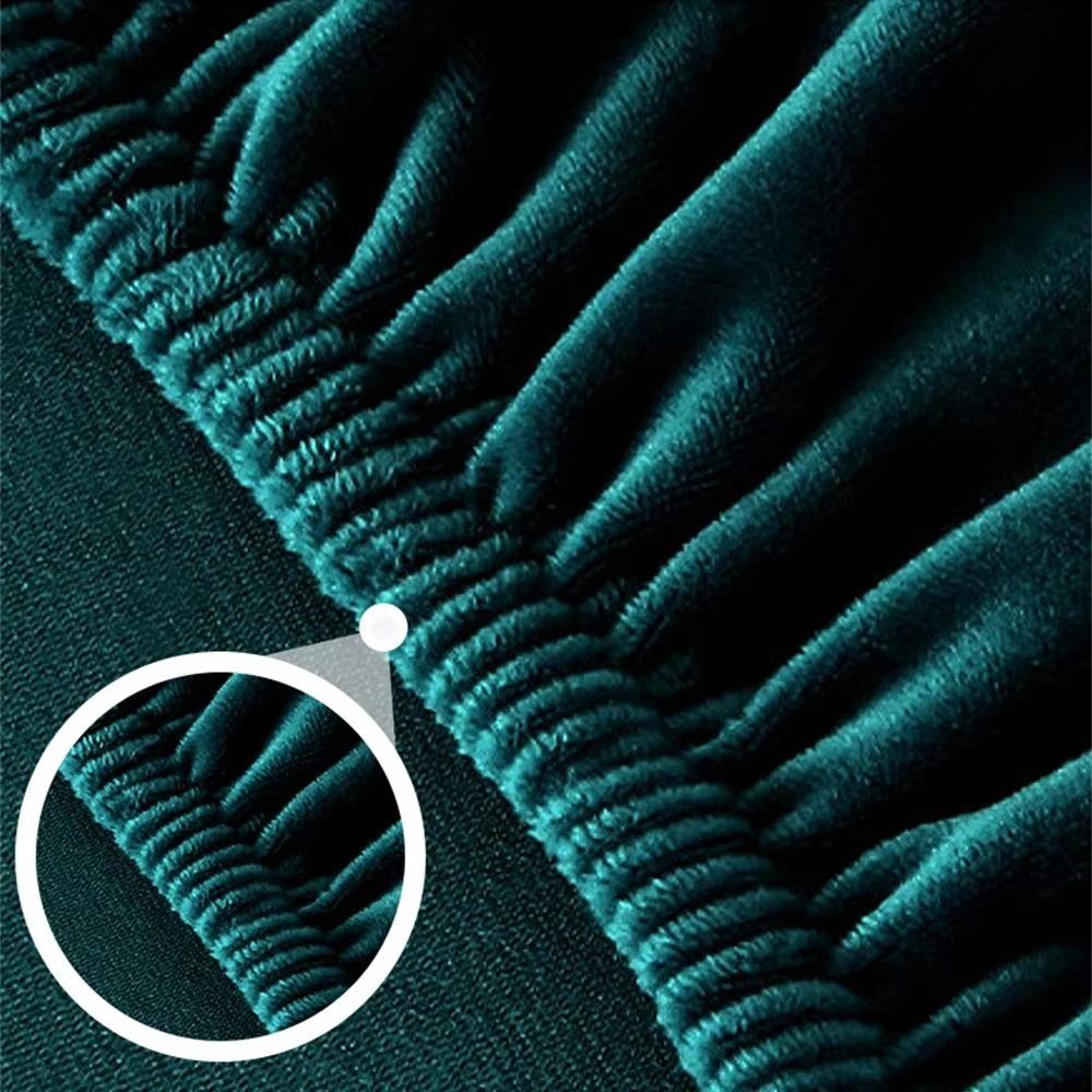 Washable Office Chair Cover Velvet Dust Cover Universal Rotating Chair Seat Cover Home Office