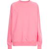 Shop   Women Round Neck Stitch Pocket Raglan Sweatshirt Navy Dai Wsh 20327