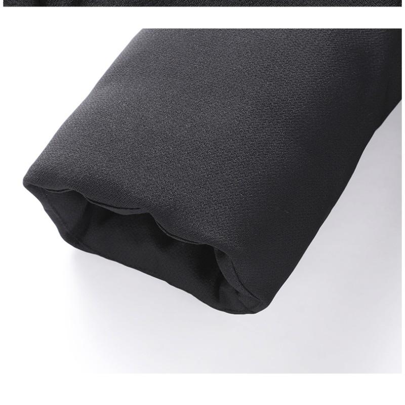 Зимняя мужская длинная парка в деловом стиле, толстая термокуртка, ветровка с капюшоном, большие размеры 8XL