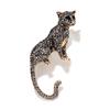 Rhinestone Leopard Brooches For Women And Men Animal Pin Vintage Fashion Jewelry New Year 2023