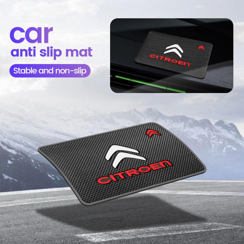 For Citroen C1 C2 C3 Grand C4 Picasso C4L VTS C-ELYSEE Sedan Berlingo Jumper 1Pcs Silicone Car Dashboard Anti Slip Sticky Pad