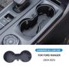 Car Central Console Water Cup For Ford Ranger 2023 2024 2025 2026 Storage Box Armrest Storage Box Interior Accessories