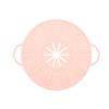 Heat Resistant Steamer Insert Tray Anti-scald Handles Spill-proof Pot Lid Silicone Steamer Pad  Pot