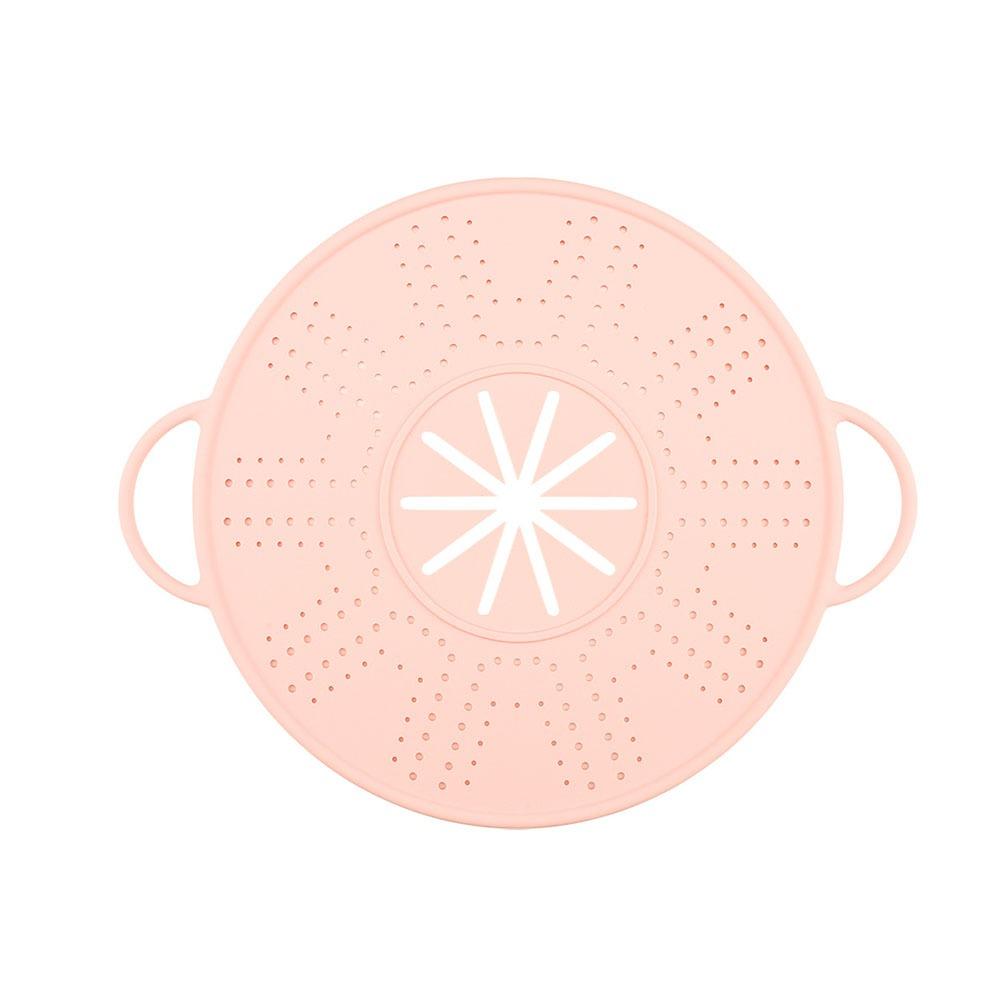 Heat Resistant Steamer Insert Tray Anti-scald Handles Spill-proof Pot Lid Silicone Steamer Pad Pot