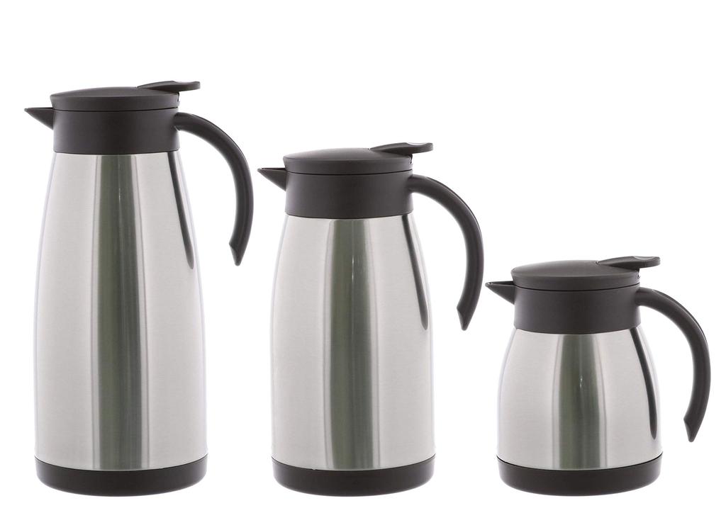 Bestco Insulated Tabletop Stainless Ecode Pot, Steel, 1.0L, Thermo, ND-4242