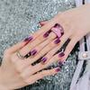 Grape Gel Nail