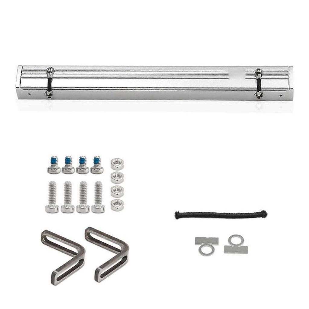 Easy To Install Metal Roof Tent For 1/18 Scale Remote Control Models Ideal For DIY Enthusiasts And Outdoor Activities Silver