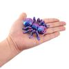 Flexible 3D Printed Articulated Spider Sculpture Poseable Jointed Spider Figurine Creative Desk Decor Ornament