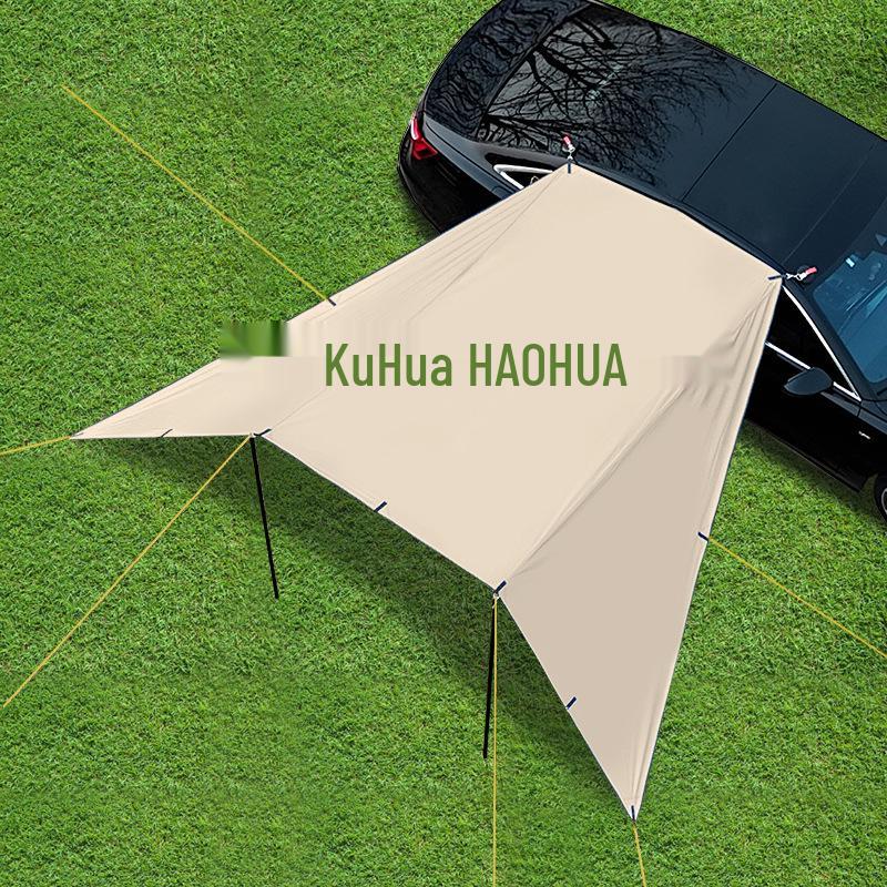 Портажный автомобильный солнцезащитный тент и водонепроницаемый походный навес-палатка