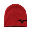 Mizuno Breath Thermo Training Wear Knit Cold for Adults Chinese Red Cap, Protection, Moisture-Wicking, Heat-Retaining, (Head Circumference 55-60cm),