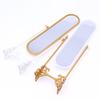 Dollhouse Rotating Fitting Room Dressing Mirror For Dolls Accessories Furniture