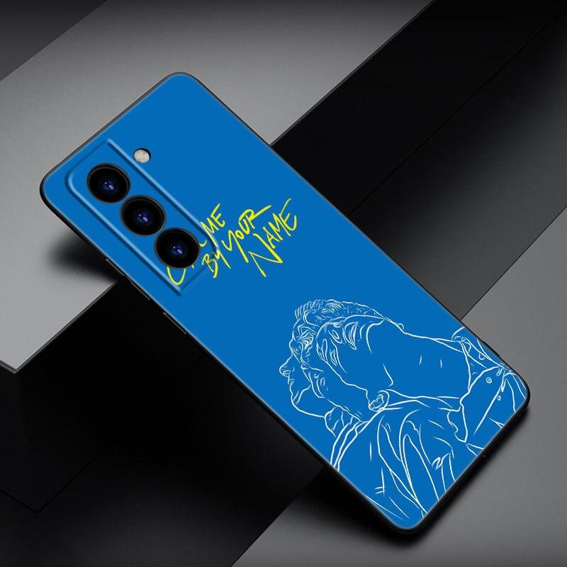 Чехол для телефона «Зови меня по своему имени» для Samsung Galaxy S22 Pro S21 S20 FE Ultra S10 Lite S10 S10E S9 S8 Plus, мягкий черный чехол из ТПУ