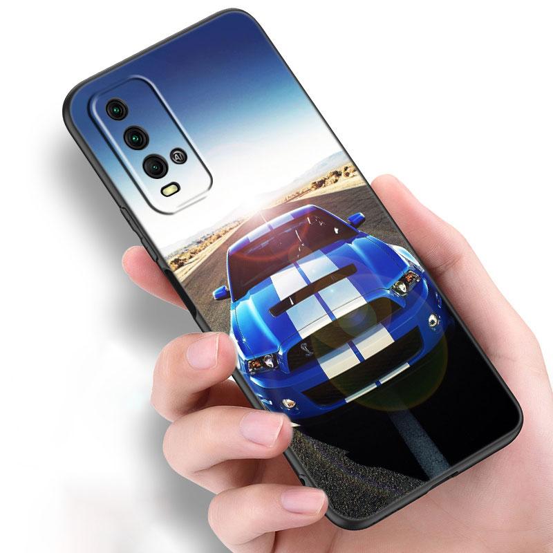 Крутой спортивный автомобильный чехол для телефона Xiaomi Redmi Note 10 9 Pro Max 10S 10T 9A 9C 9S 9T 8A 8T 8 7 Pro Мягкий черный чехол из ТПУ