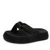 Cool Slippers Women's Summer Wear 2025 New Thick-soled Casual Non-slip Pregnant Women's Beach Sandals Lazy Fashion One-word Drag