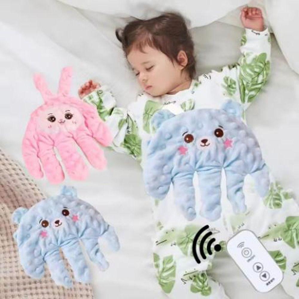 Пульт дистанционного управления Детская успокаивающая похлопывающая игрушка для сна Регулируемая подушка для сна для новорожденных для сна малыша