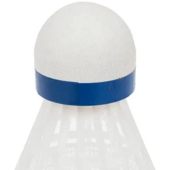 Бадминтонные воланы YONEX Mavis 2000P Натуральные Упаковка СРЕДНИЙ для температур между (Нейлон + Пробка), 6, (Подходит 12-23°C), М-2000П