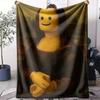 Mona Lisa Throw Soft Flannel AC Blanket Lightweight Summer Nap Throw Cozy  Blanket for Sofa Bed Travel Home